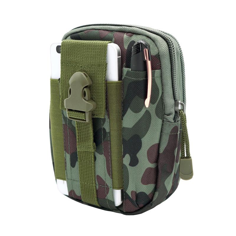 Waist Bag Water-Resistant Nylon Molle System Multiple Pockets