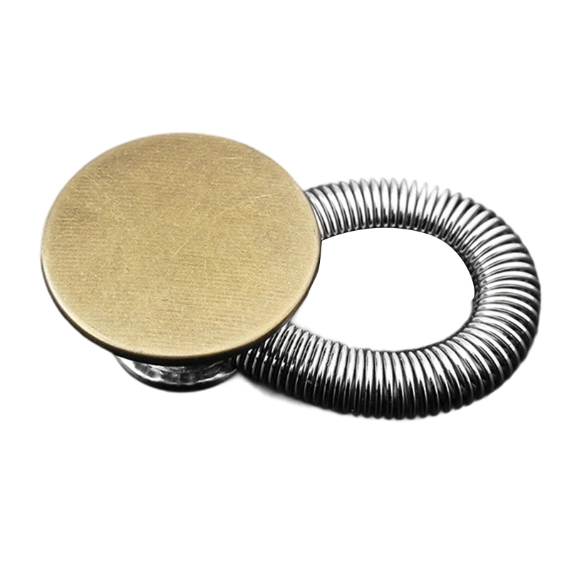 Waistband Extender Zinc Alloy Spring Clip & Tool-Free Attachment