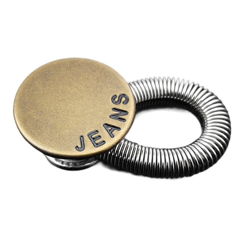 Waistband Extender Zinc Alloy Spring Clip & Tool-Free Attachment