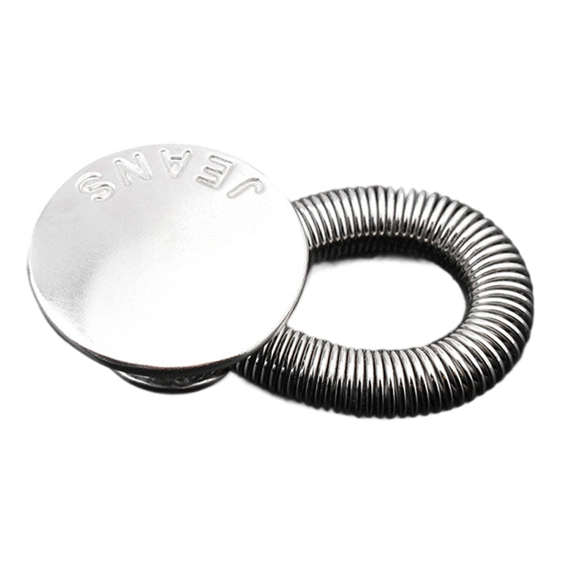 Waistband Extender Zinc Alloy Spring Clip & Tool-Free Attachment