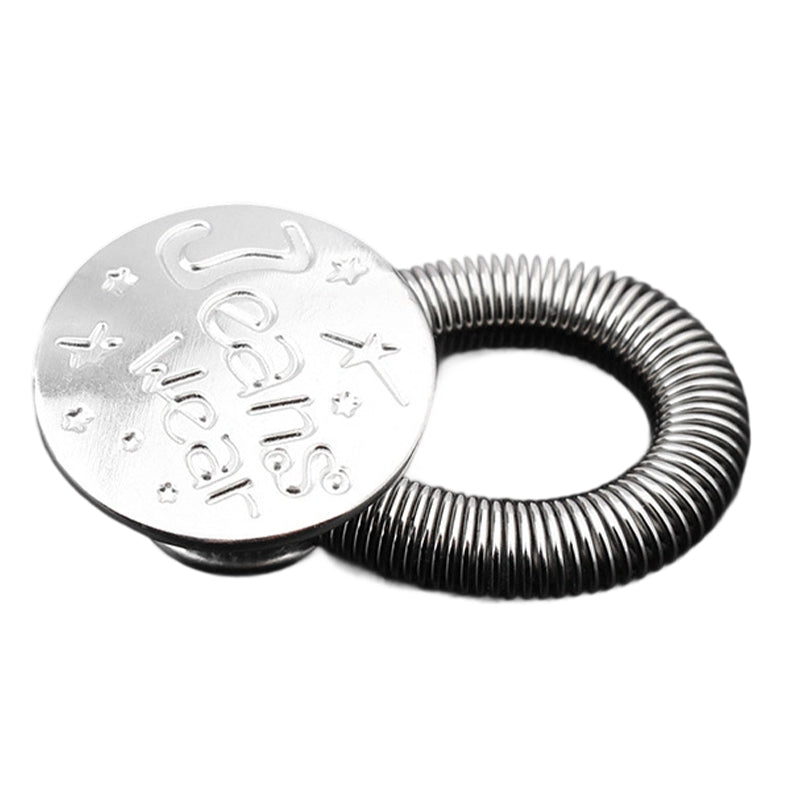 Waistband Extender Zinc Alloy Spring Clip & Tool-Free Attachment
