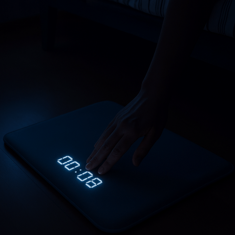 Wake-Up Mat Pressure-Activated Battery-Operated