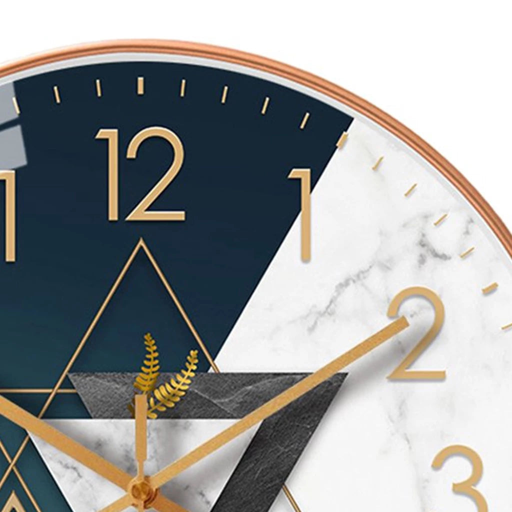 Wall Clock Silent Quartz Warm LED 20cm Diameter