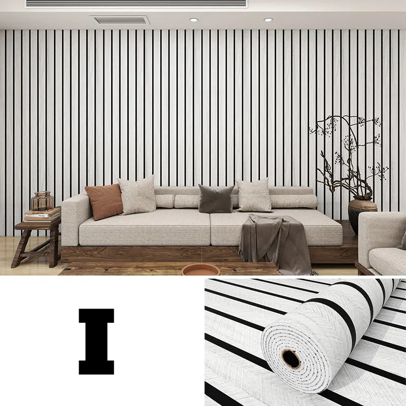 Wall Covering Self-Adhesive 3D Textured Heat & Stain-Resistant