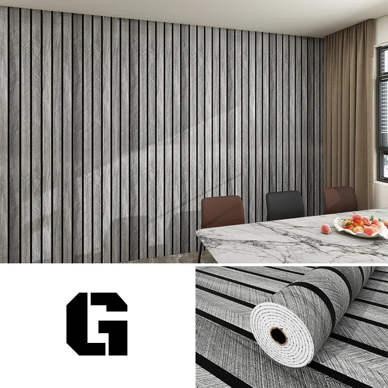 Wall Covering Self-Adhesive 3D Textured Heat & Stain-Resistant