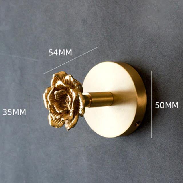 Wall Hook Solid Brass Animal Head