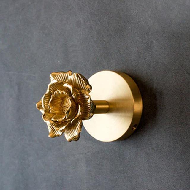 Wall Hook Solid Brass Animal Head