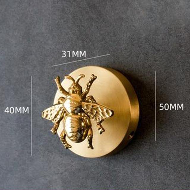 Wall Hook Solid Brass Animal Head