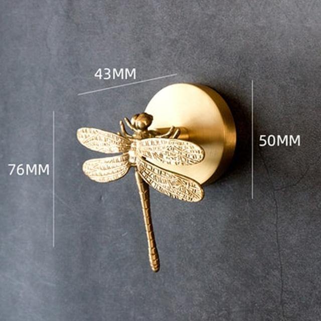 Wall Hook Solid Brass Animal Head