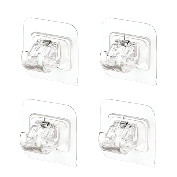 Wall Hook Transparent Self-Adhesive & Non-Slip