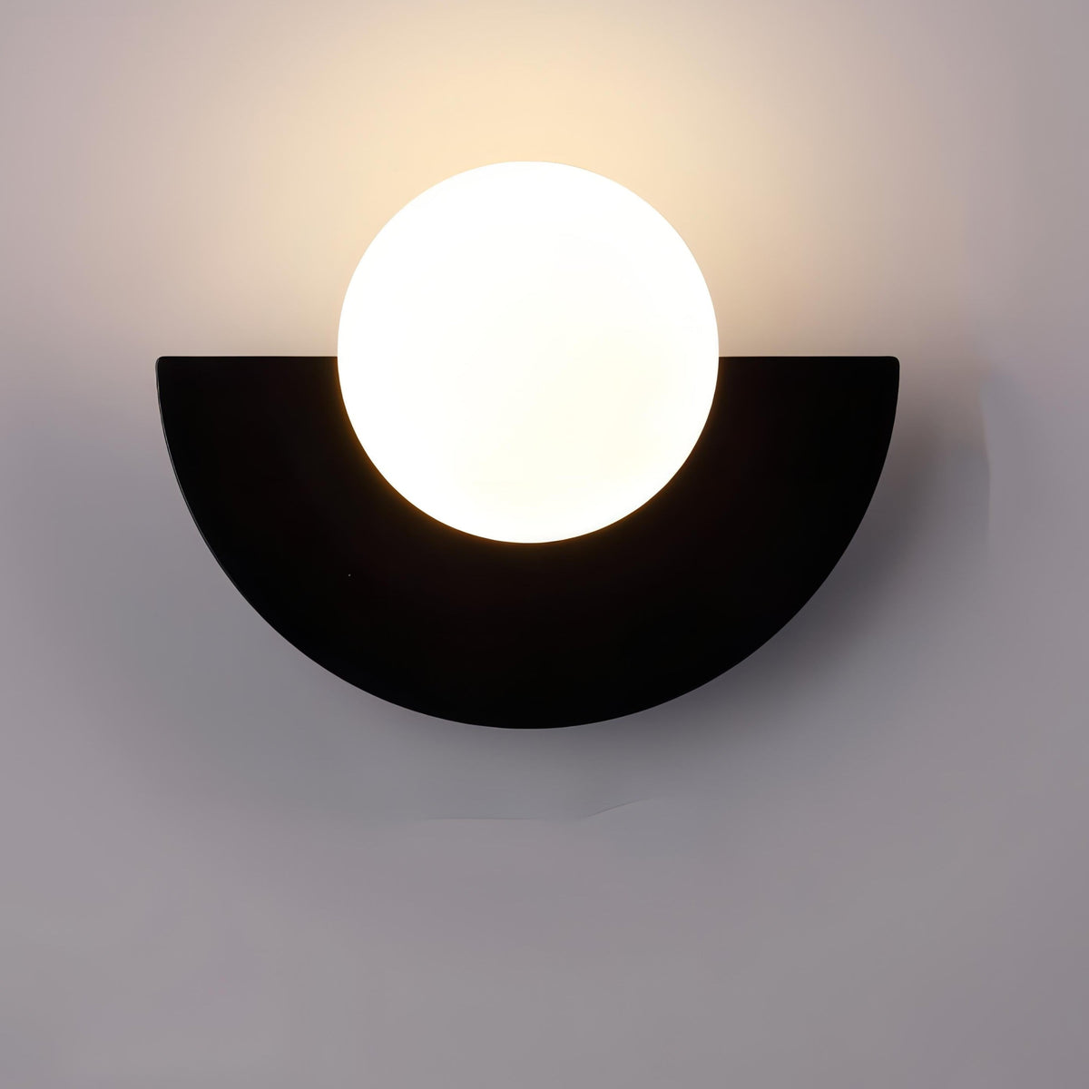 Wall Lamp Nordic Semicircular Metal G9 LED