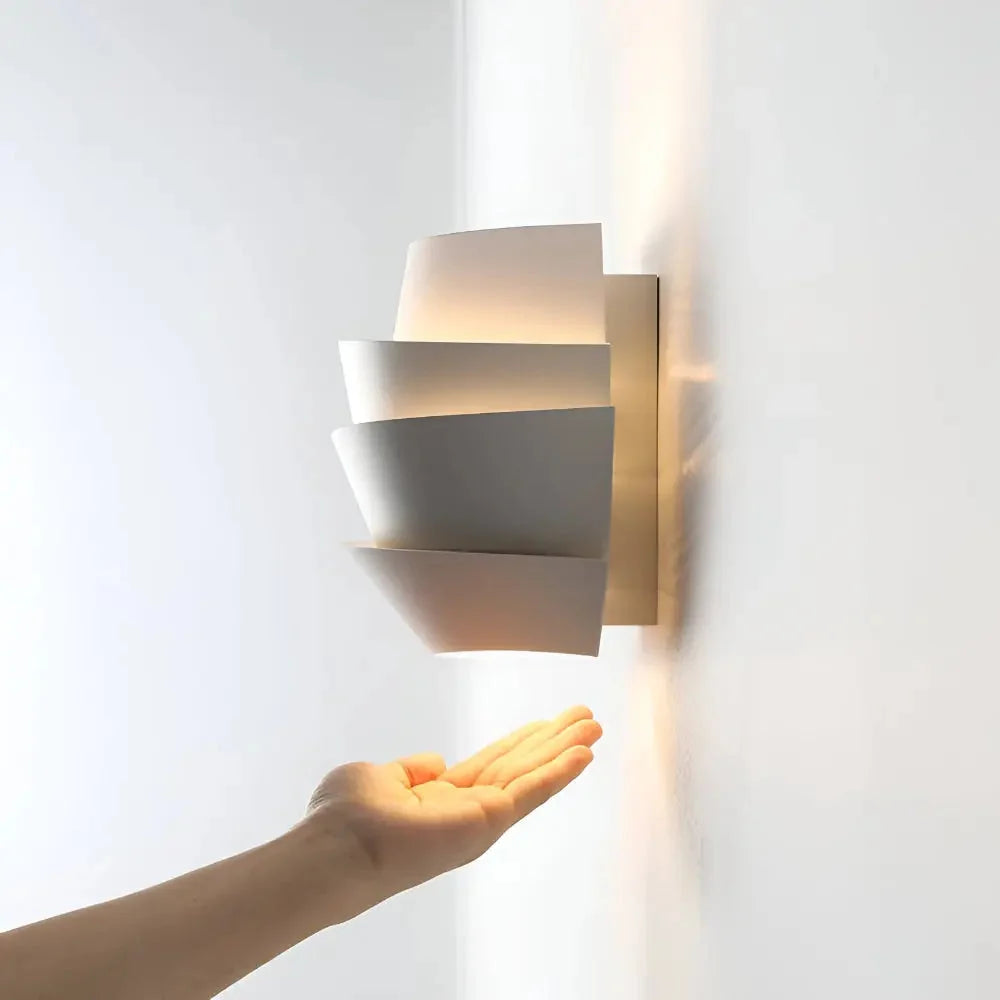 Wall Lamp Up & Down Layered Light Iron Housing