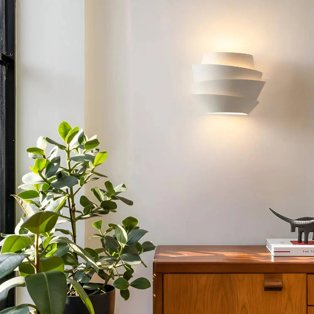 Wall Lamp Up & Down Layered Light Iron Housing