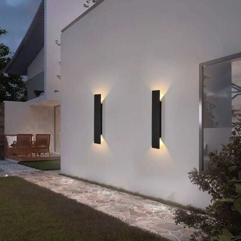 Wall Light Cylindrical Diffused LED Metal & Acrylic