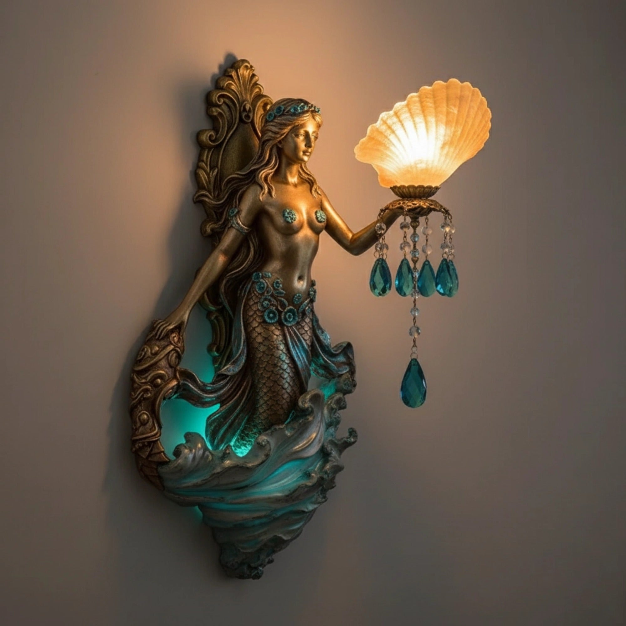 Wall Light Handcrafted Fairy Tale Warm LED & Battery-Powered