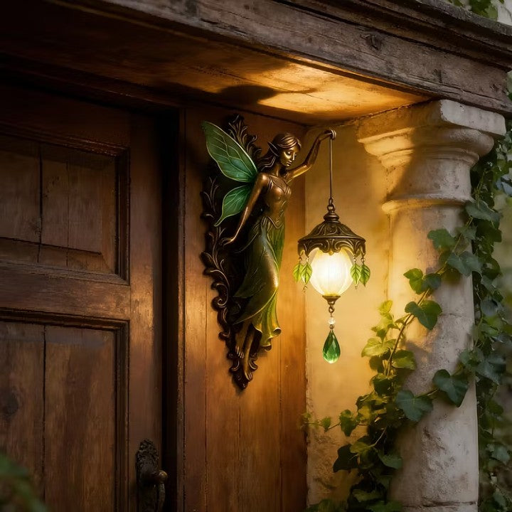 Wall Light Handcrafted Fairy Tale Warm LED & Battery-Powered