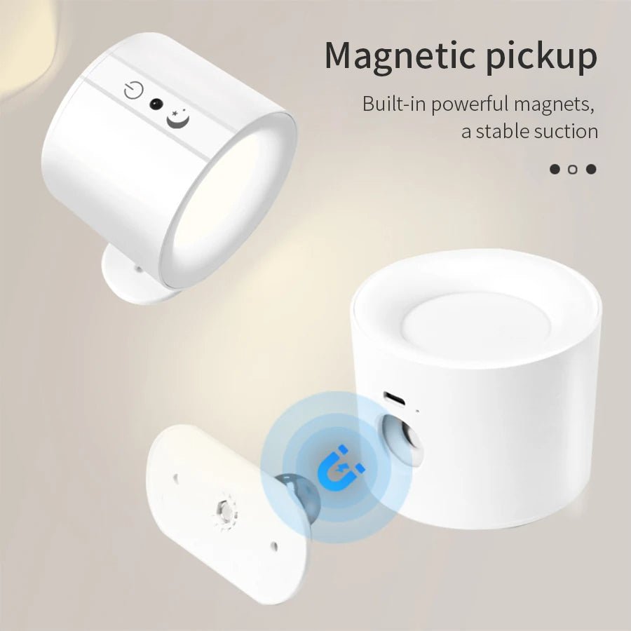 Wall Light Magnetic Dual-Head Touch & Remote