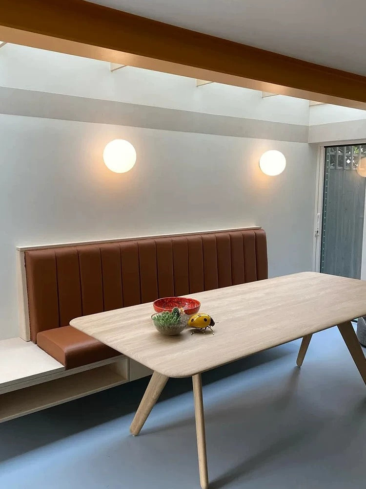 Wall Light Matte Glass Integrated LED Moisture-Resistant