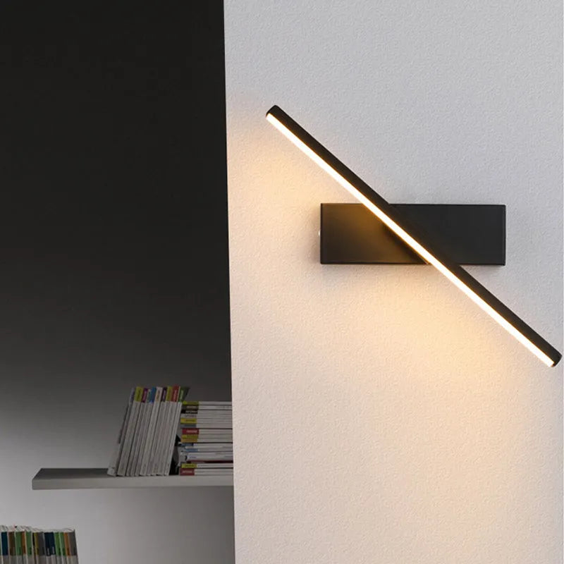 Wall Light Swiveling LED Bar Slim Aluminum Hardwired