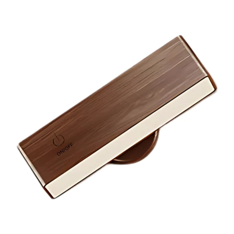 Wall Light Wood Finish Touch Control & Timer