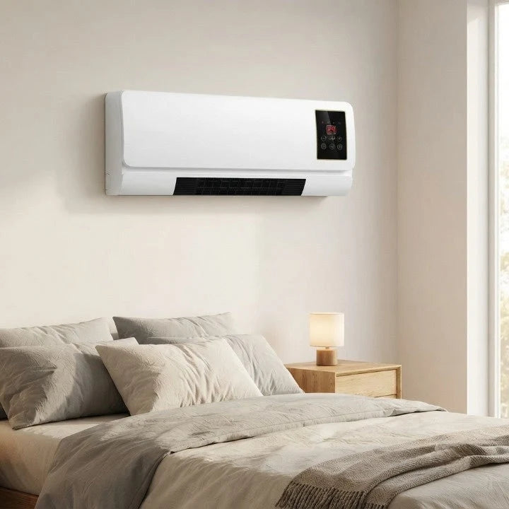 Wall-Mount Heater & Air Conditioner Compact Digital Display