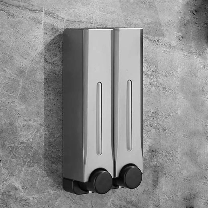 Wall-Mounted Soap Dispenser Multi-Chamber 500 ml Viewing Window