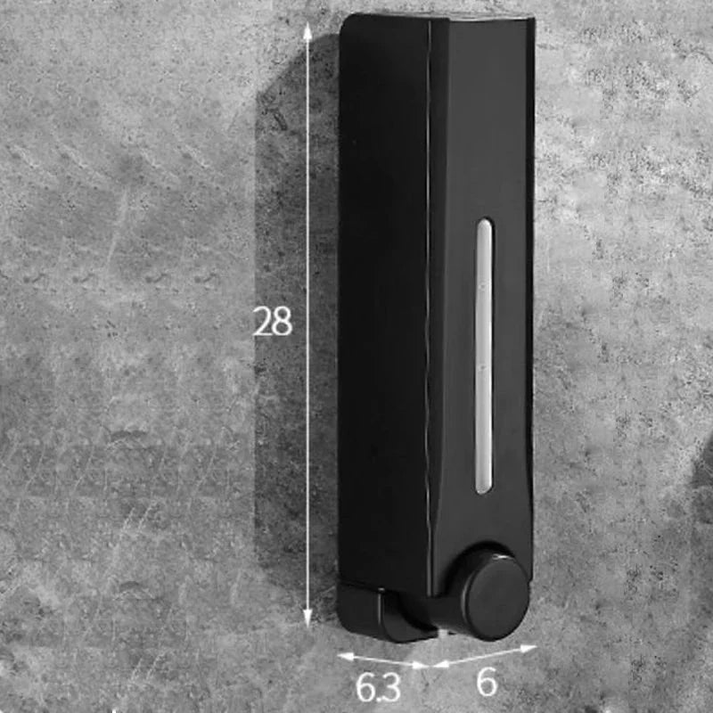 Wall-Mounted Soap Dispenser Multi-Chamber 500 ml Viewing Window