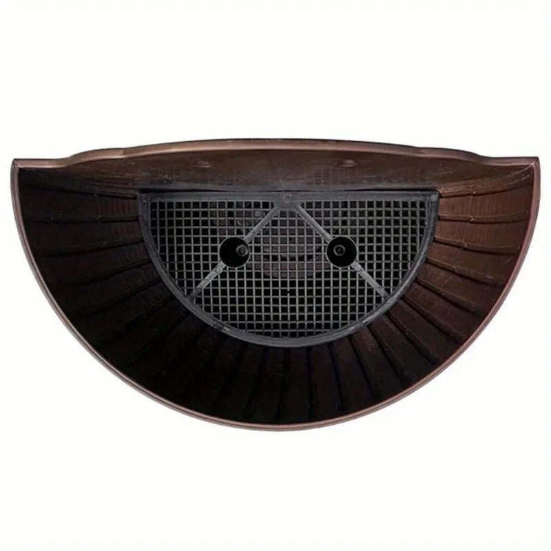Wall Planter Space-Saving Rattan-Look Built-In Water Reservoir & Drainage