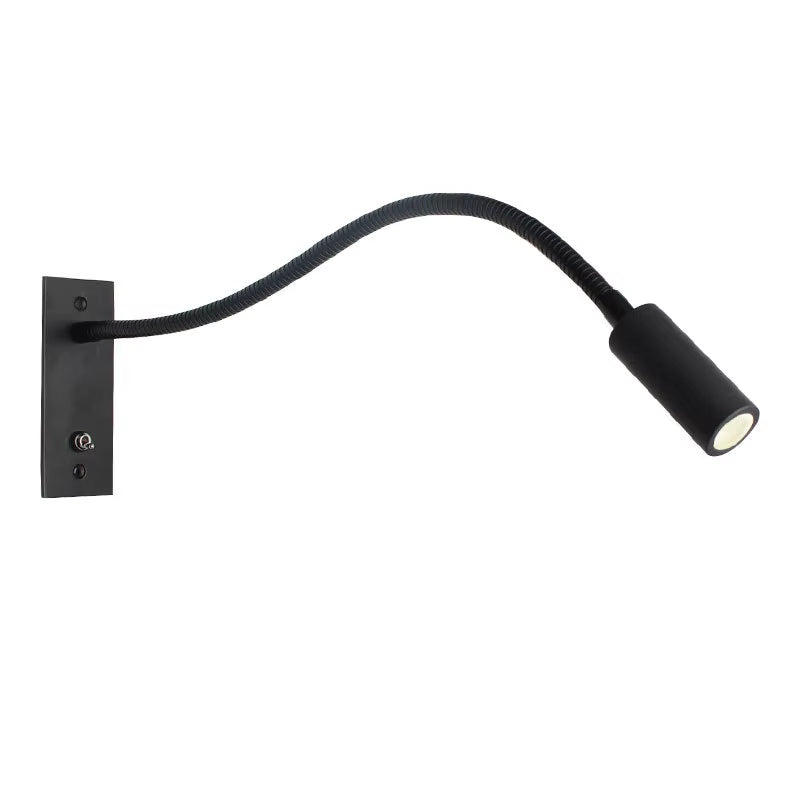 Wall Reading Lamp Adjustable Gooseneck Integrated LED