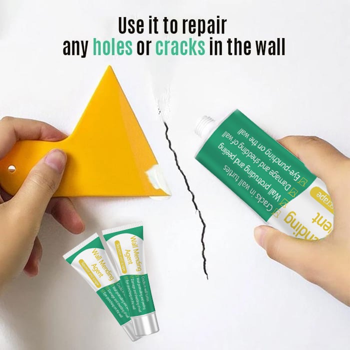 Wall Repair Cream Instant-Fill Waterproof Paintable & Sandable 100ml