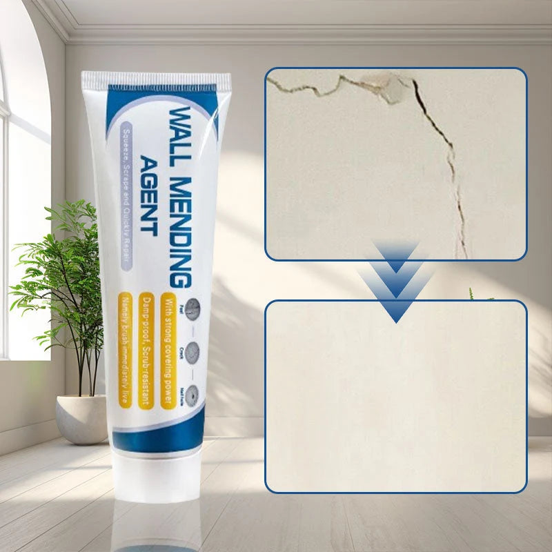 Wall Repair Kit Waterproof Durable Finish Spatula & Nozzle