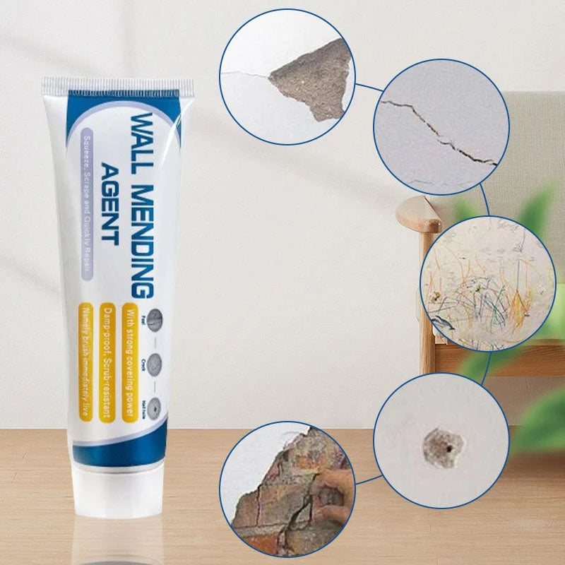 Wall Repair Kit Waterproof Durable Finish Spatula & Nozzle