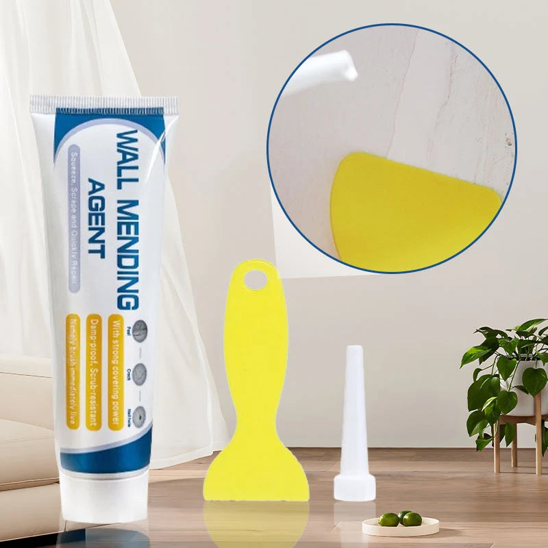Wall Repair Kit Waterproof Durable Finish Spatula & Nozzle