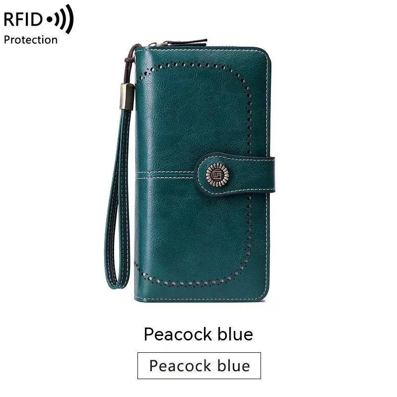 Wallet RFID Blocking 24 Card Slim Water-Repellent