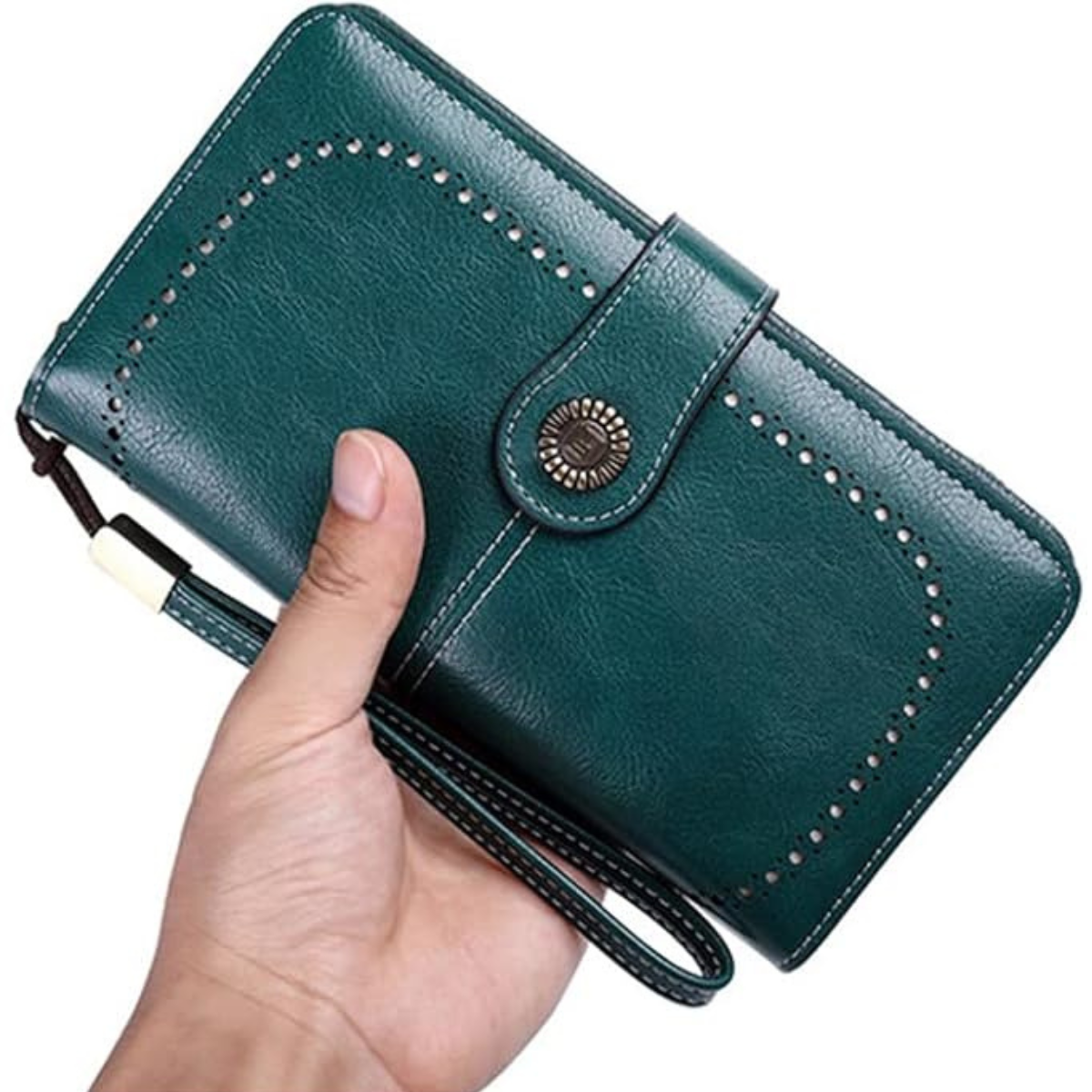 Wallet RFID Blocking 24 Card Slim Water-Repellent