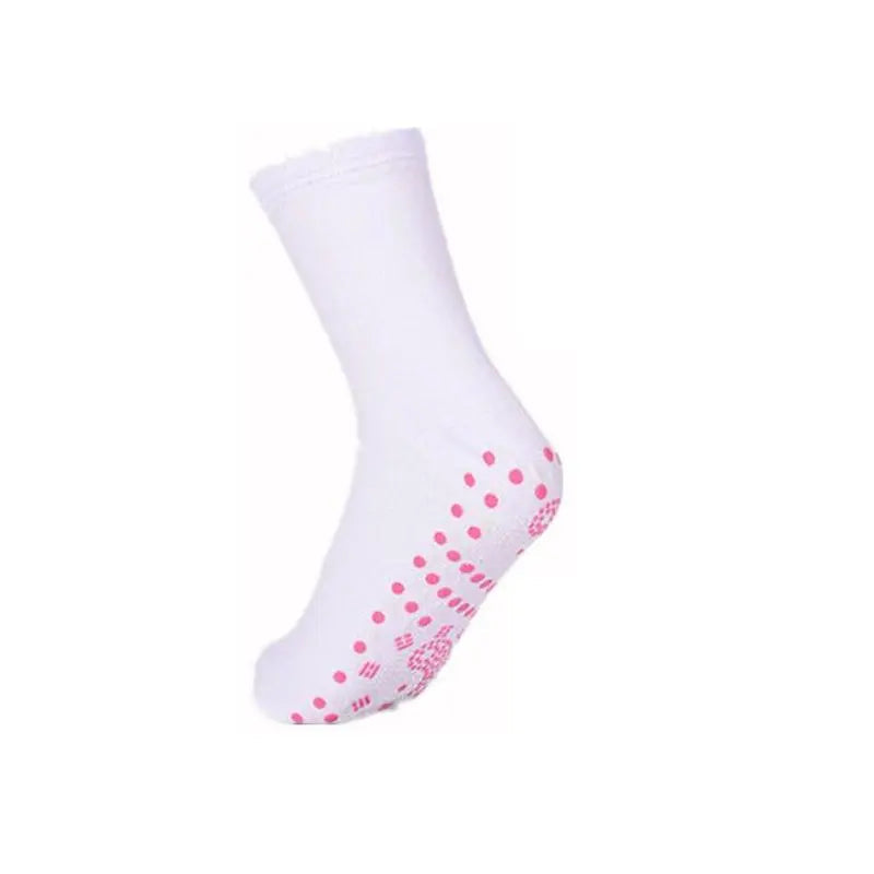 Warming Socks Magnetic & Tourmaline Cotton-Polyester Blend