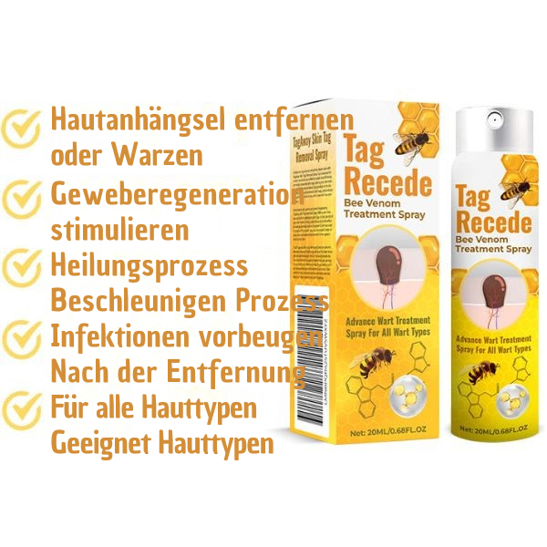 Wart Remover Spray Bee Venom-Inspired Pain-Free 20 ml
