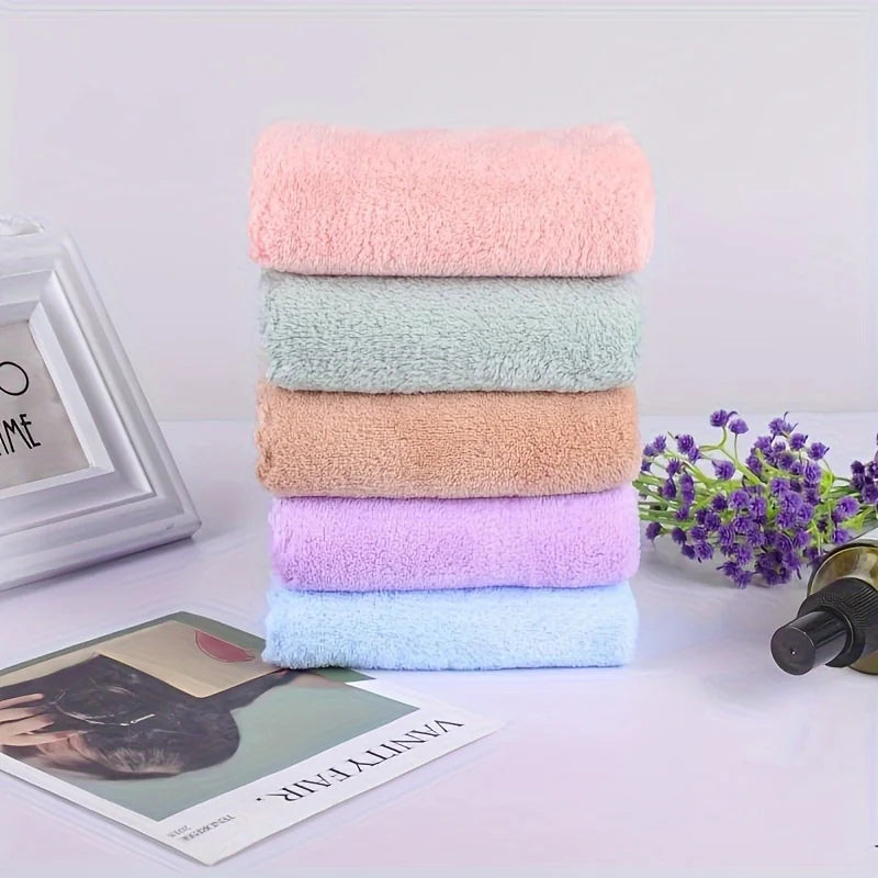 Washcloths Set of 20 Quick-Drying Polyester Lint-Free