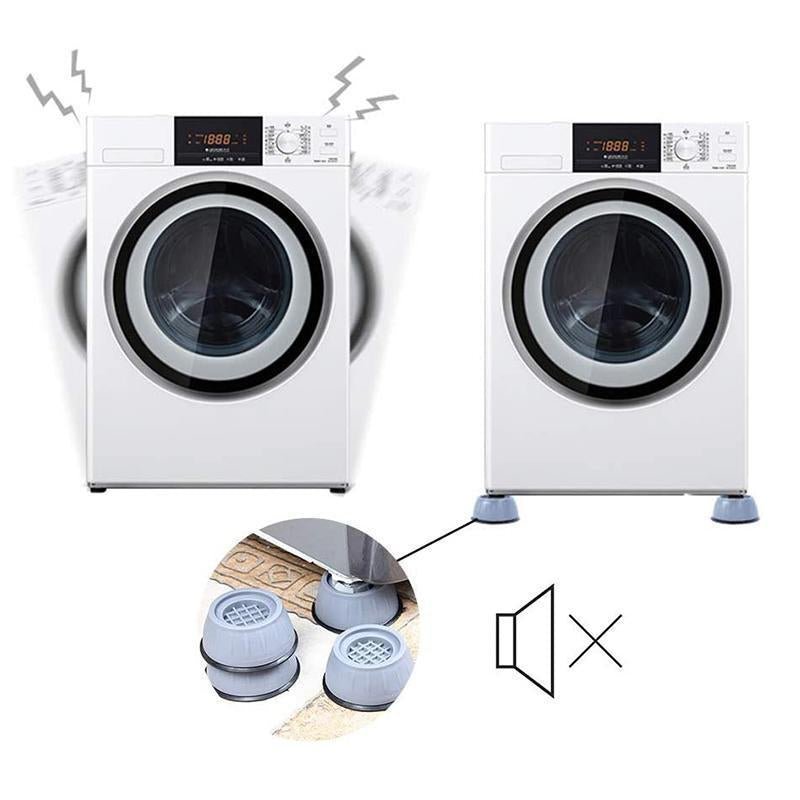 Washing Machine Anti-Vibration Pads Noise-Reducing Non-Slip Set of 4