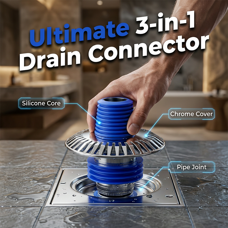 Washing Machine Drain Adapter Universal Fit Backflow Valve