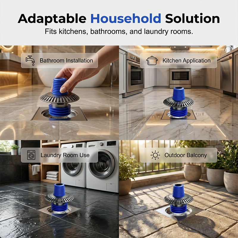 Washing Machine Drain Adapter Universal Fit Backflow Valve