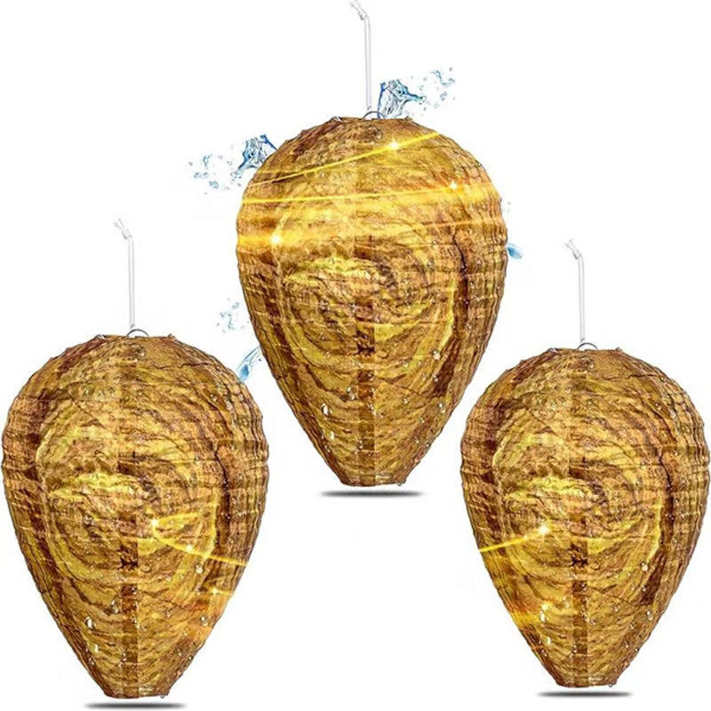 Wasp Nest Decoy Chemical-Free Weatherproof Biodegradable Paper