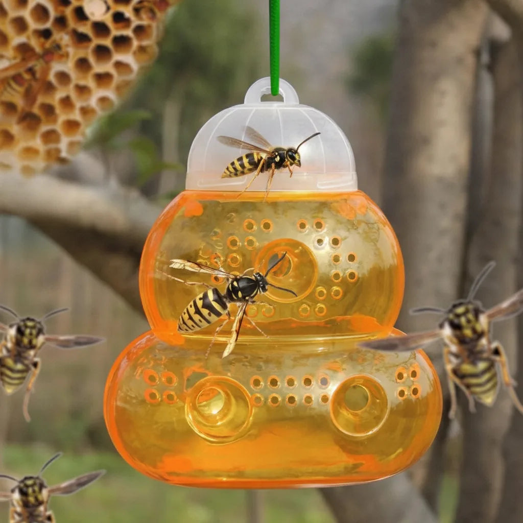 Wasp Trap Hanging Reusable & Chemical-Free