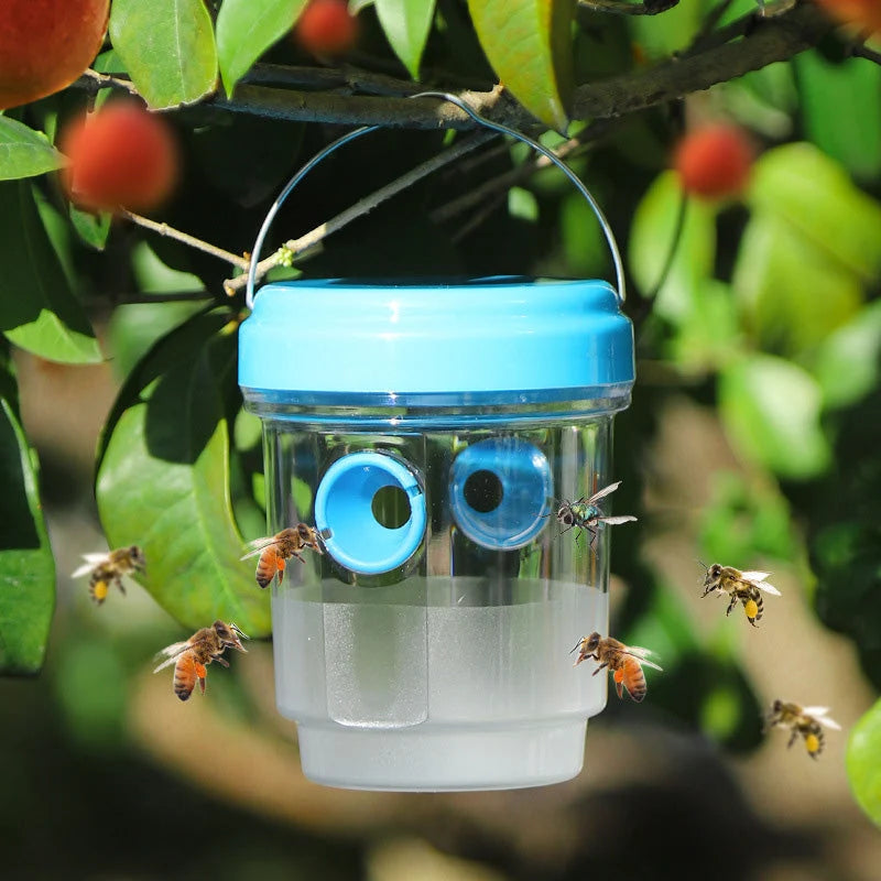 Wasp Trap Solar LED Double-Entry Weatherproof