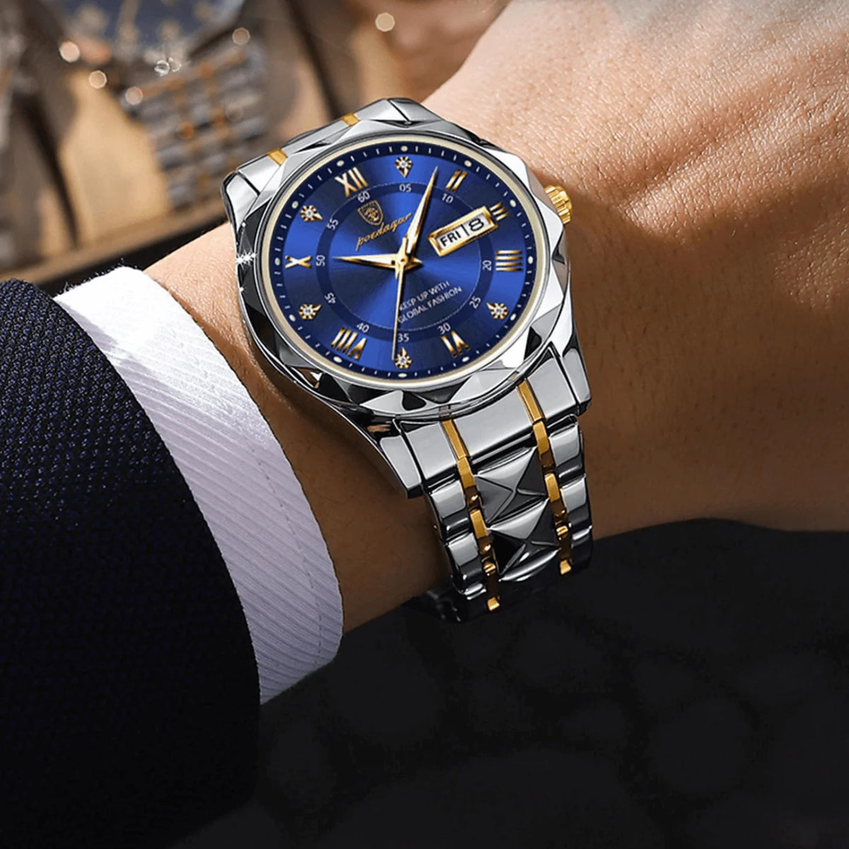 Watch Swiss Quartz Luminous Day & Date