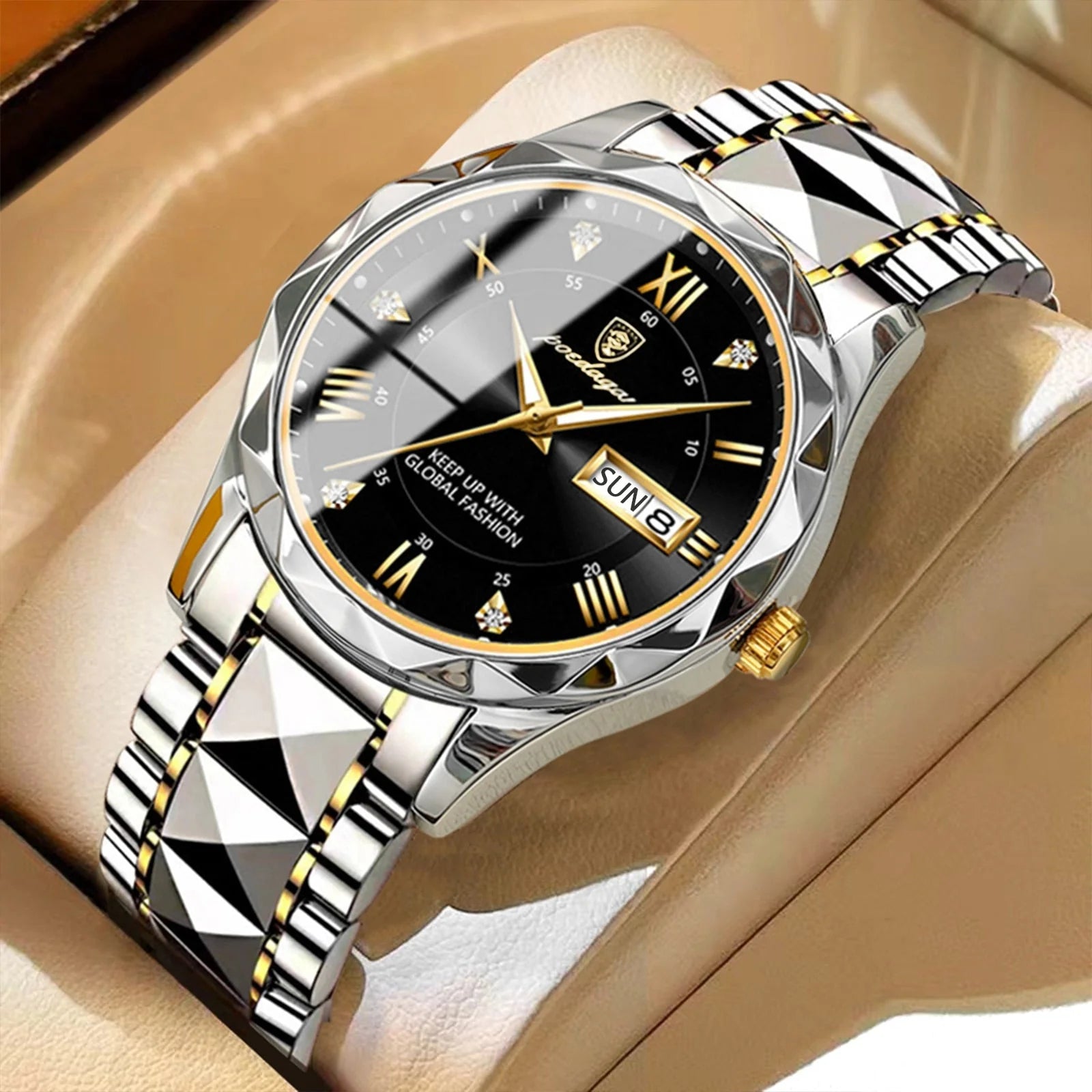 Watch Swiss Quartz Luminous Day & Date