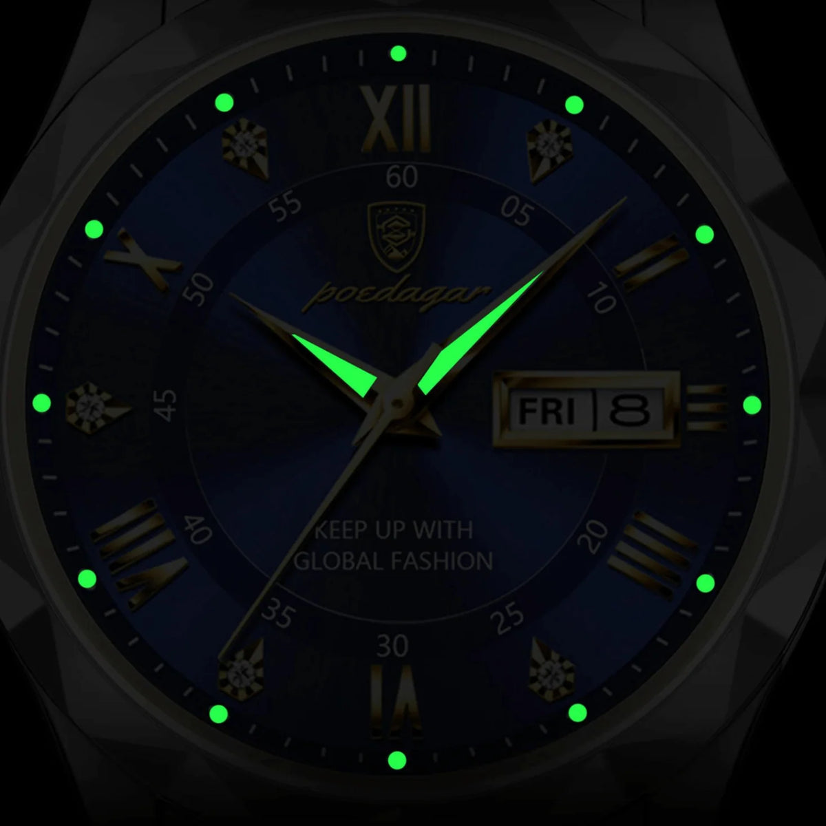 Watch Swiss Quartz Luminous Day & Date