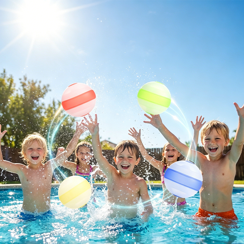 Water Ball Set Self-Sealing Reusable Soft Silicone