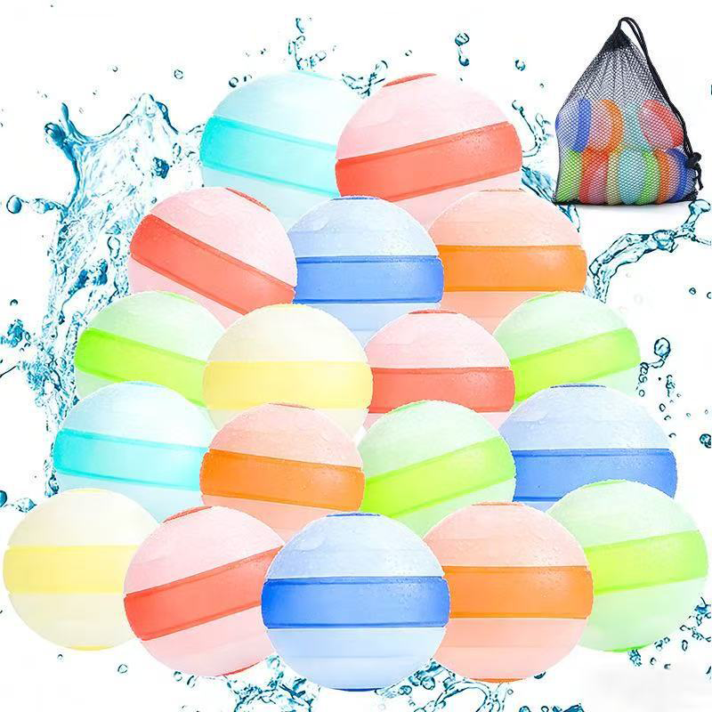 Water Ball Set Self-Sealing Reusable Soft Silicone