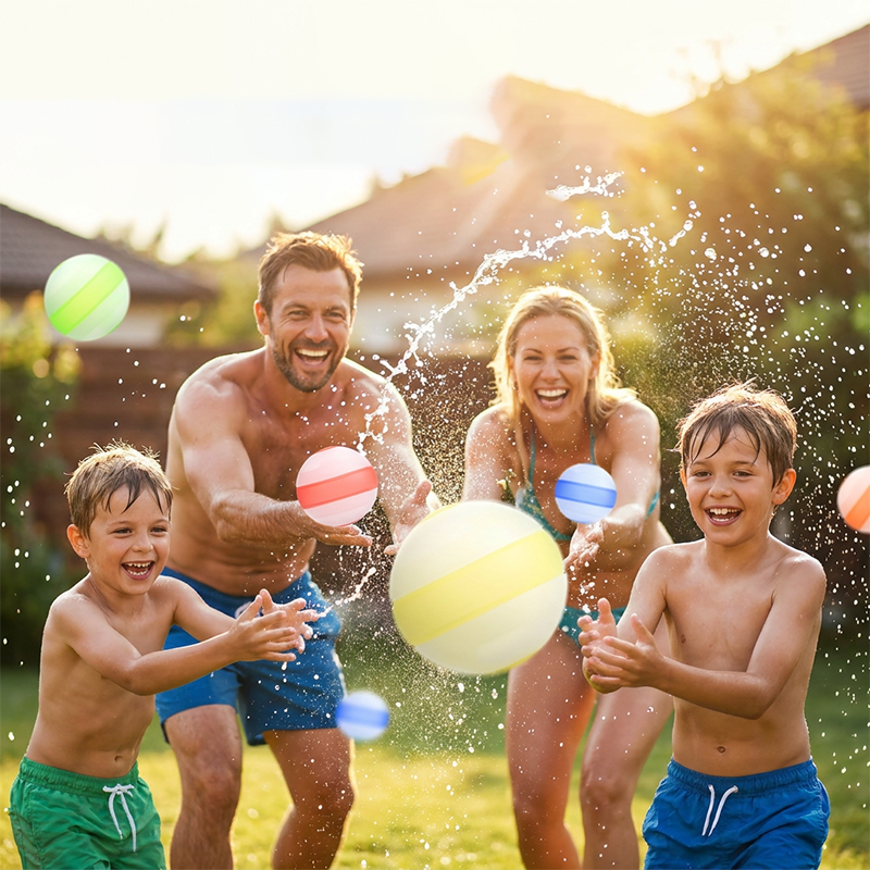 Water Ball Set Self-Sealing Reusable Soft Silicone